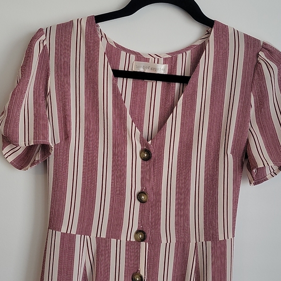 Band of Gypsies Cropped Jumpsuit - size S - Picture 3 of 9